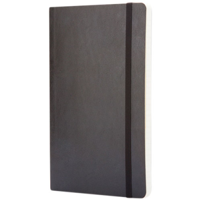 MOLESKINE CLASSIC L SOFT COVER NOTE BOOK - DOTTED in Solid Black