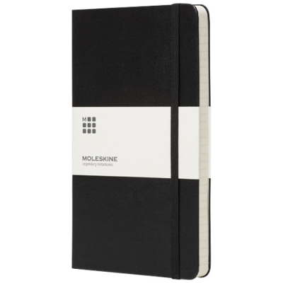 MOLESKINE CLASSIC PK HARD COVER NOTE BOOK - RULED in Solid Black