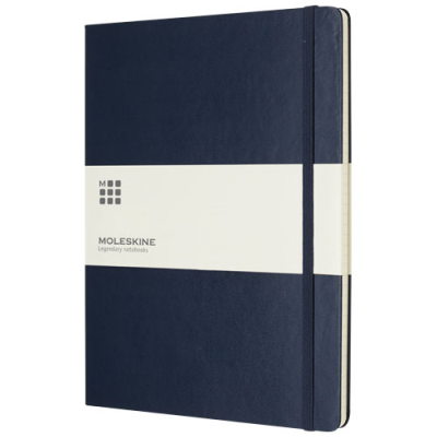 MOLESKINE CLASSIC XL HARD COVER NOTE BOOK - RULED in Sapphire Blue