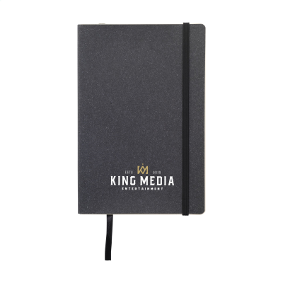 MONTI BONDED LEATHER - PAPER NOTE BOOK A5 in Black