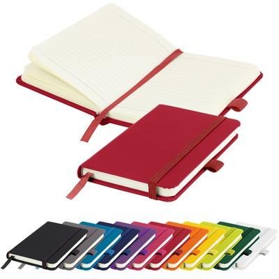 MORIARTY A6 LINED SOFT TOUCH PU NOTE BOOK 196 PAGES in Red