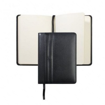 NINA RICCI CLUB A6 NOTE PAD in Black PU