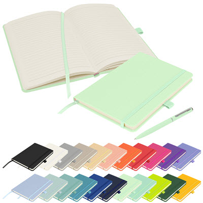 NOTES LONDON - WILSON A5 FSC NOTE BOOK in Pastel Mints