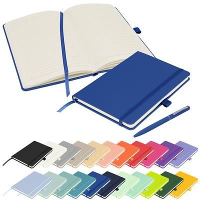 NOTES LONDON - WILSON A5 PREMIUM NOTE BOOK in Blue