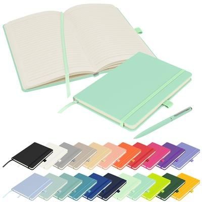 NOTES LONDON - WILSON A5 PREMIUM NOTE BOOK in Pastel Aqua Marine