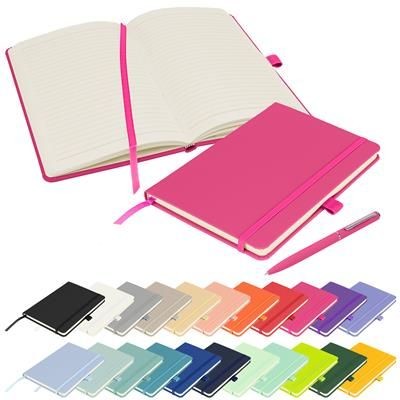 NOTES LONDON - WILSON A5 PREMIUM NOTE BOOK in Pink