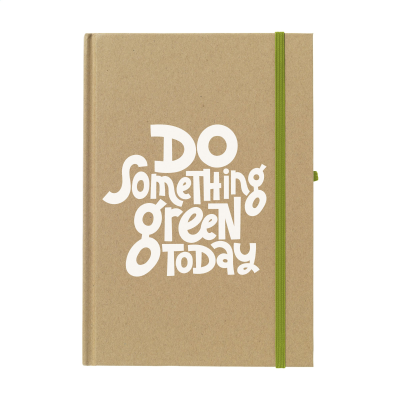 POCKET ECO PAPER A5 NOTE BOOK in Green