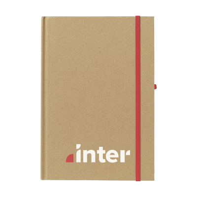 POCKET ECO PAPER A5 NOTE BOOK in Red