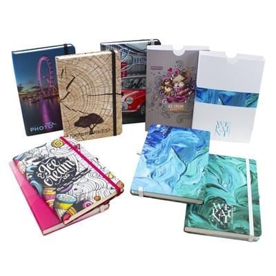 PRIMO A5 CMYK SOFT TOUCH LAMINATION MIX AND MATCH NOTE BOOK