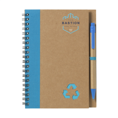 RECYCLE NOTE-L PAPER NOTE BOOK in Blue