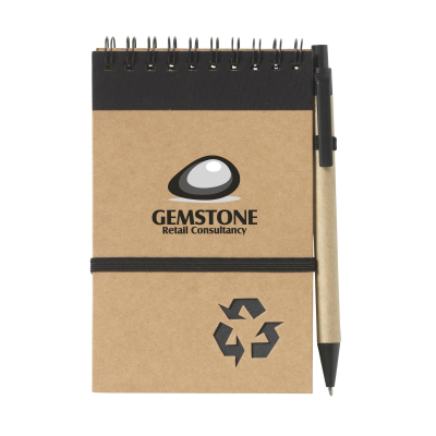 RECYCLENOTE-M NOTE BOOK in Black