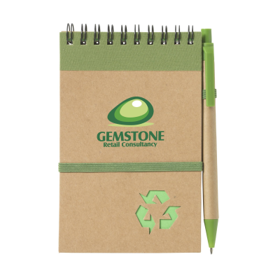 RECYCLENOTE-M PAPER NOTE BOOK in Green