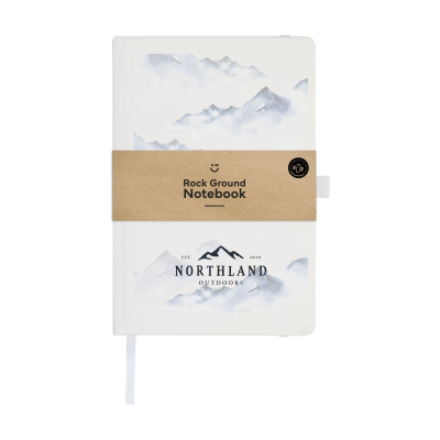 ROCK GROUND PAPER NOTE BOOK in White