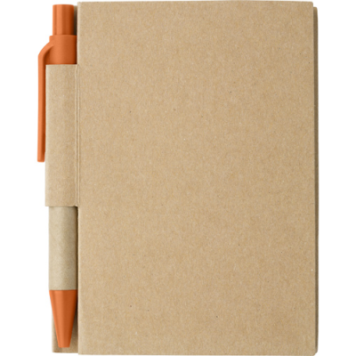 SMALL NOTE BOOK in Orange