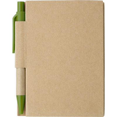 SMALL NOTE BOOK in Pale Green