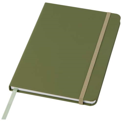 SPECTRUM A5 NOTE BOOK with Blank Pages in Forest Green