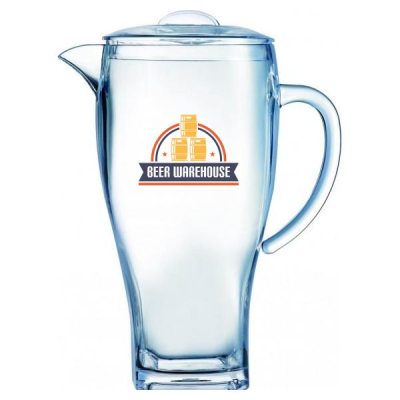 OUTDOOR PERFECT GLASS JUG with Lid - 3 Pint (2 Litre & 70