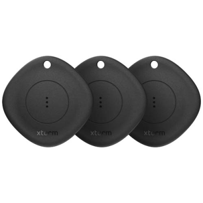 XTORM XTAG01 3-PIECE TRAVEL TAG in Solid Black