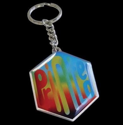 40mm PRINTED KEYRING