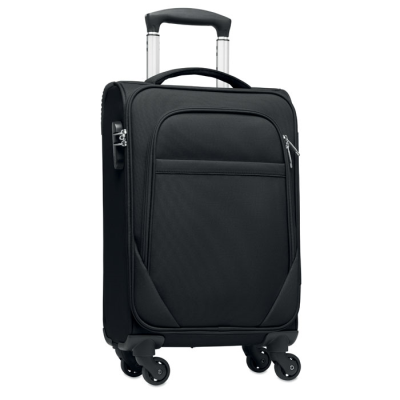 600D RPET SOFT TROLLEY in Black