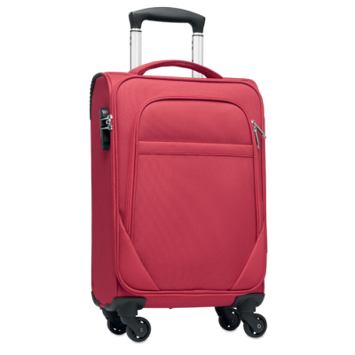 600D RPET SOFT TROLLEY in Red