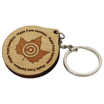 BAMBOO KEYRING (20MM)