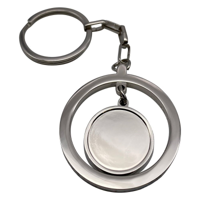 CHARM KEYRING with Outer Ring (Uk Stock)