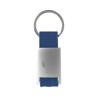 ELOY KEYRING in Dark Blue