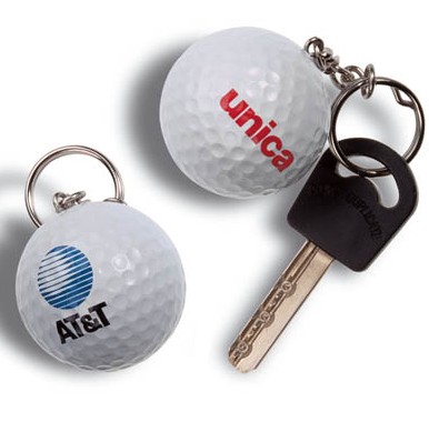 GOLF BALL KEYRING