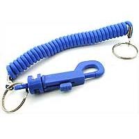 JEANS BELT CLIP COIL KEYRING