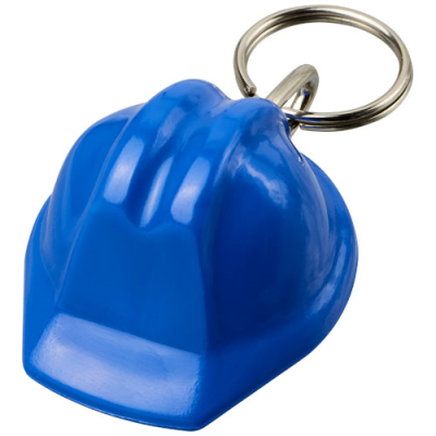 KOLT HARD HAT-SHAPED RECYCLED KEYRING CHAIN in Blue