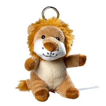 LION PLUSH KEYRING