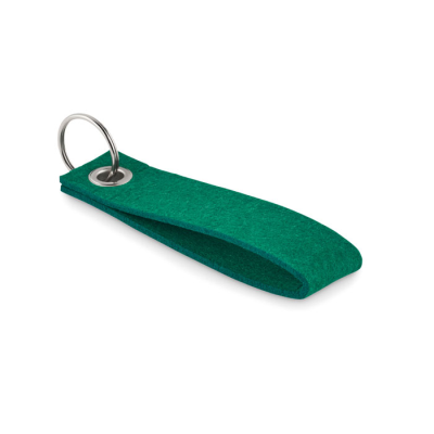 RPET FELT KEYRING in Green