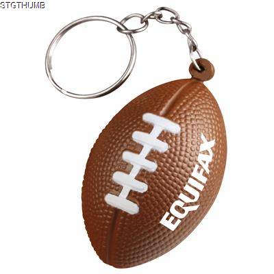 STRESS AMERICAN FOOTBALL KEYRING