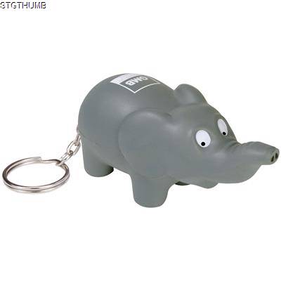 STRESS ELEPHANT KEYRING