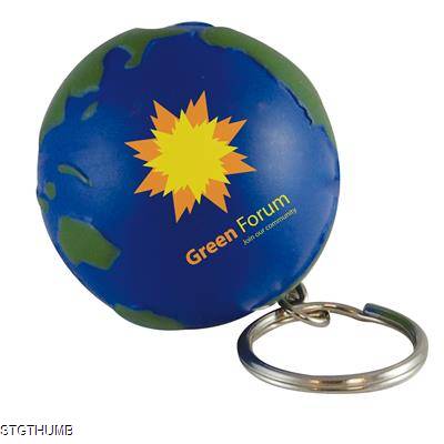 STRESS GLOBE KEYRING *