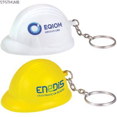 STRESS HARD HAT KEYRING