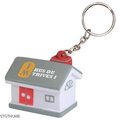 STRESS HOUSE KEYRING