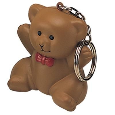 STRESS TEDDY BEAR KEYRING