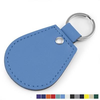 TEAR DROP KEYRING FOB with Split Ring