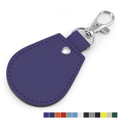 TEAR DROP KEYRING FOB with Spring Clip