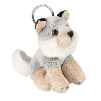 WOLF KEYRING