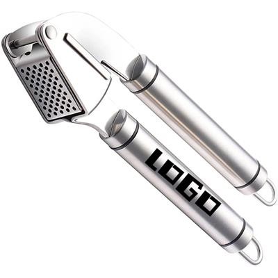 STAINLESS STEEL METAL GARLIC PRESS