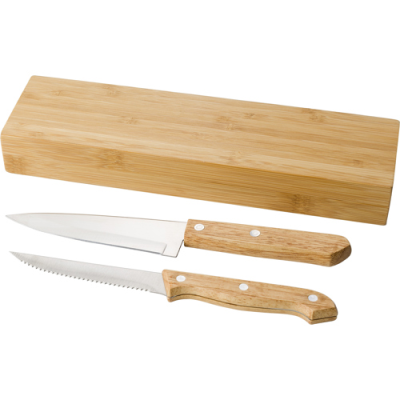 KNIFE SET in Brown