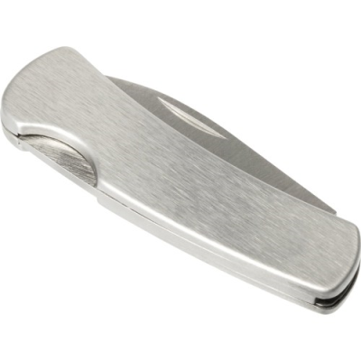 STEEL POCKET KNIFE in Silver