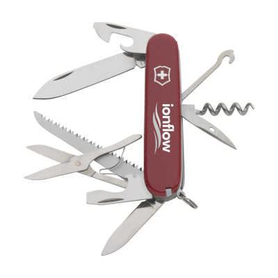 VICTORINOX HUNTSMAN POCKET KNIFE in Red