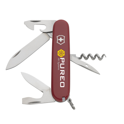 VICTORINOX SPARTAN POCKET KNIFE in Red