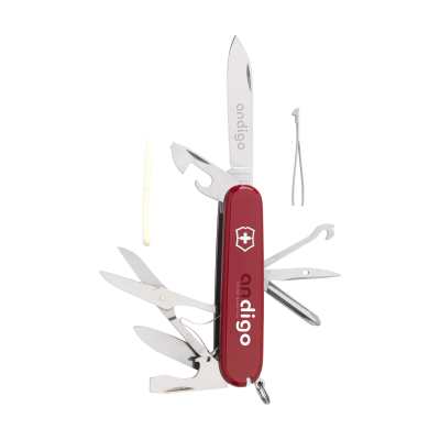 VICTORINOX SUPER TINKER POCKET KNIFE in Red