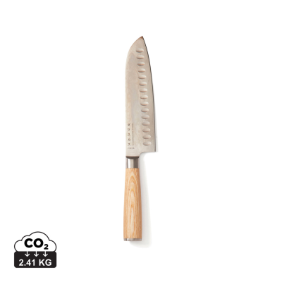 VINGA HATTASAN DAMASCUS SANTOKU KNIFE in Steel