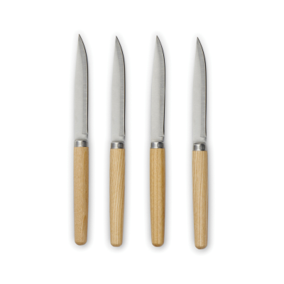 VINGA RETRO MEAT KNIVES in Silver